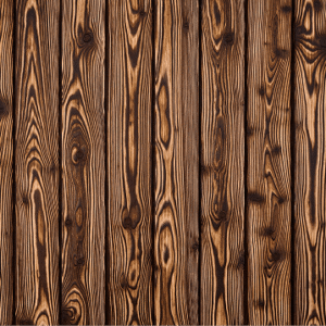madera yakisugi acabado amber