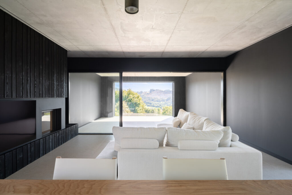 El interior refleja la profundidad del diseño